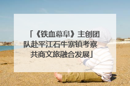 《铁血幕阜》主创团队赴平江石牛寨镇考察 共商文旅融合发展