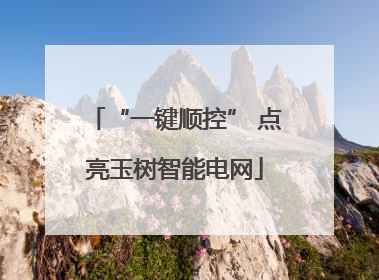 “一键顺控” 点亮玉树智能电网