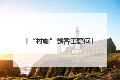 “村咖”飘香田野间