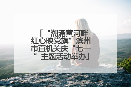 “潮涌黄河畔 红心映党旗”滨州市直机关庆“七一”主题活动举办