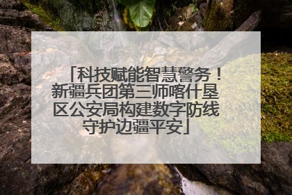 科技赋能智慧警务！新疆兵团第三师喀什垦区公安局构建数字防线守护边疆平安