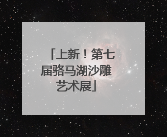上新！第七届骆马湖沙雕艺术展