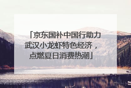 京东国补中国行助力武汉小龙虾特色经济，点燃夏日消费热潮