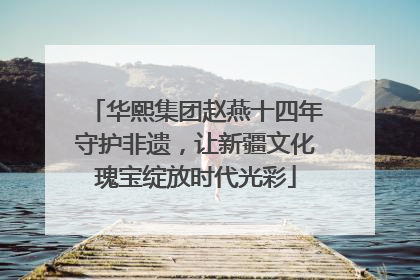 华熙集团赵燕十四年守护非遗，让新疆文化瑰宝绽放时代光彩