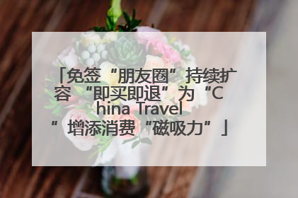 免签“朋友圈”持续扩容 “即买即退”为“China Travel”增添消费“磁吸力”