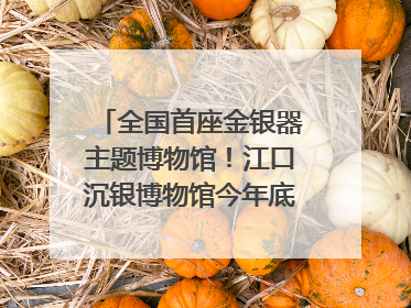 全国首座金银器主题博物馆！江口沉银博物馆今年底投入试运行｜万千气象看四川