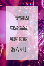 宁夏固原满满诚意迎接旅游专列