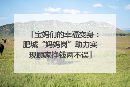 宝妈们的幸福变身：肥城“妈妈岗”助力实现顾家挣钱两不误