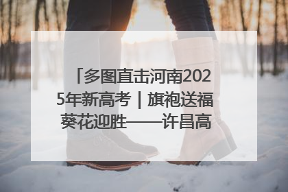 多图直击河南2025年新高考｜旗袍送福 葵花迎胜——许昌高考首日拉开帷幕
