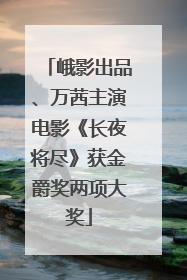 峨影出品、万茜主演电影《长夜将尽》获金爵奖两项大奖