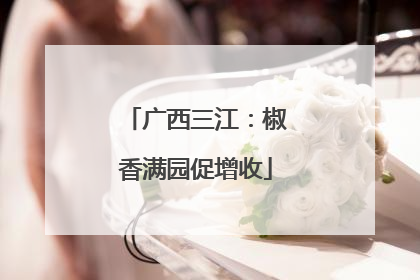 广西三江：椒香满园促增收