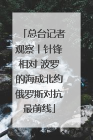 总台记者观察丨针锋相对 波罗的海成北约俄罗斯对抗最前线