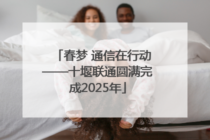 春梦 通信在行动——十堰联通圆满完成2025年