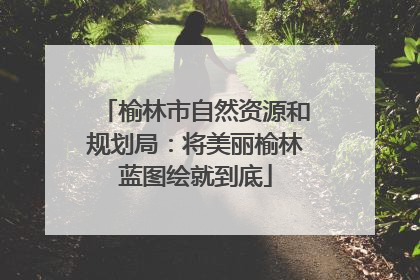 榆林市自然资源和规划局：将美丽榆林蓝图绘就到底
