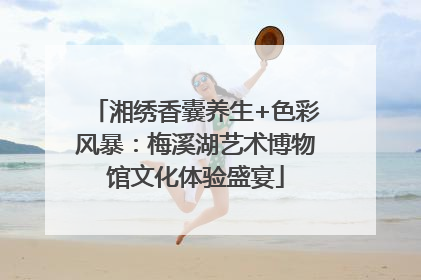 湘绣香囊养生+色彩风暴：梅溪湖艺术博物馆文化体验盛宴