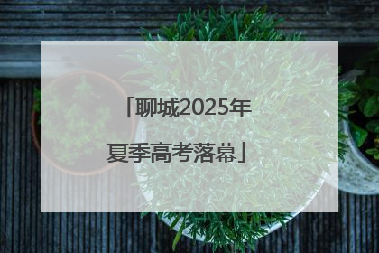聊城2025年夏季高考落幕