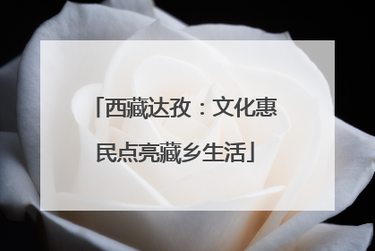 西藏达孜：文化惠民点亮藏乡生活