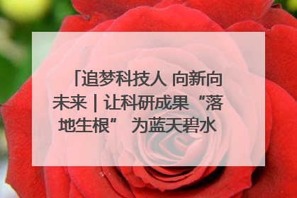 追梦科技人 向新向未来｜让科研成果“落地生根” 为蓝天碧水“保驾护航”