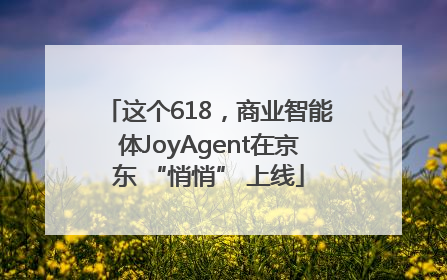 这个618，商业智能体JoyAgent在京东 “悄悄” 上线
