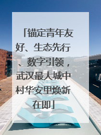 锚定青年友好、生态先行、数字引领，武汉最大城中村华安里焕新在即