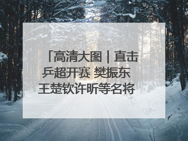 高清大图｜直击乒超开赛 樊振东王楚钦许昕等名将悉数亮相