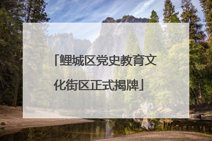 鲤城区党史教育文化街区正式揭牌