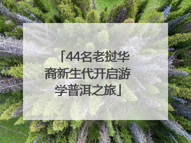 44名老挝华裔新生代开启游学普洱之旅
