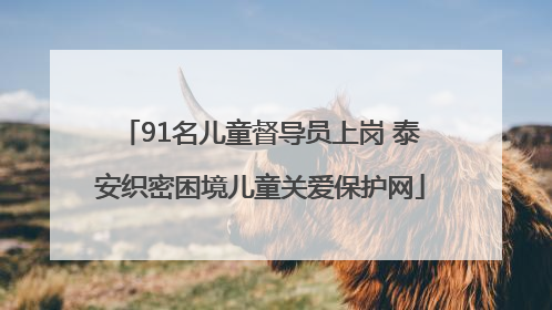 91名儿童督导员上岗 泰安织密困境儿童关爱保护网