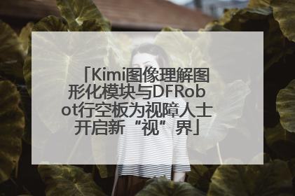 Kimi图像理解图形化模块与DFRobot行空板为视障人士开启新“视”界